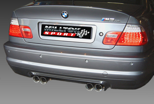 NEW Performance exhaust system for the BMW M3 CSL