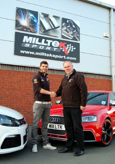 Milltek Sport signs Tom Onslow-Cole